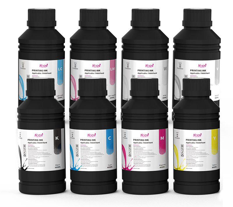 Nocai UV Sert Mürekkep (500ml) – TX800 Uyumlu (NC-UV0609 / NC-UV0406) - Görsel 5