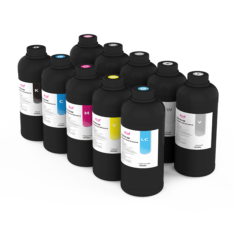 Nocai UV Nötr Mürekkep (500ml) – Epson I3200 Uyumlu (0609MAX-II / 9060MAX / 1314-II)